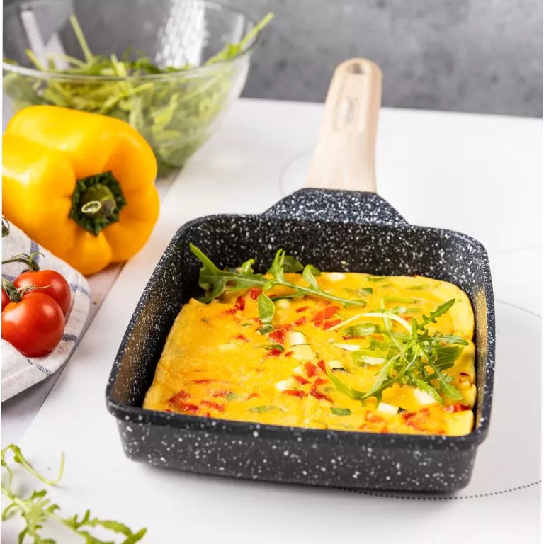 Klausberg stačiakampė keptuvė su marmuro danga 36 × 15 × 4 cm KB-7813