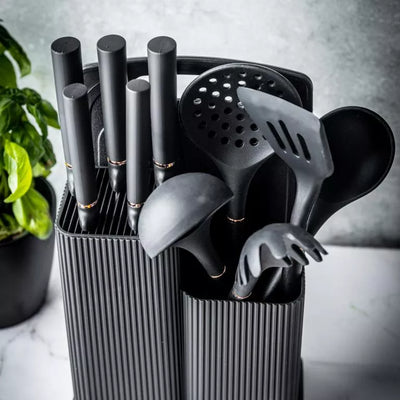 Klausberg virtuvinių peilių, įrankių ir pjaustymo lentos rinkinys, 12 dalių KB-7835