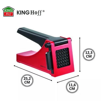 Kinghoff bulvių ir daržovių pjaustyklė, raudona KH-1912