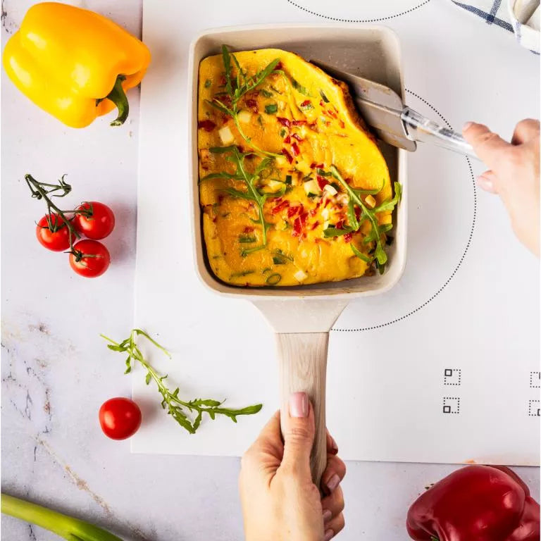 Klausberg stačiakampė keptuvė su marmuro danga 36 × 15 × 4 cm KB-7815