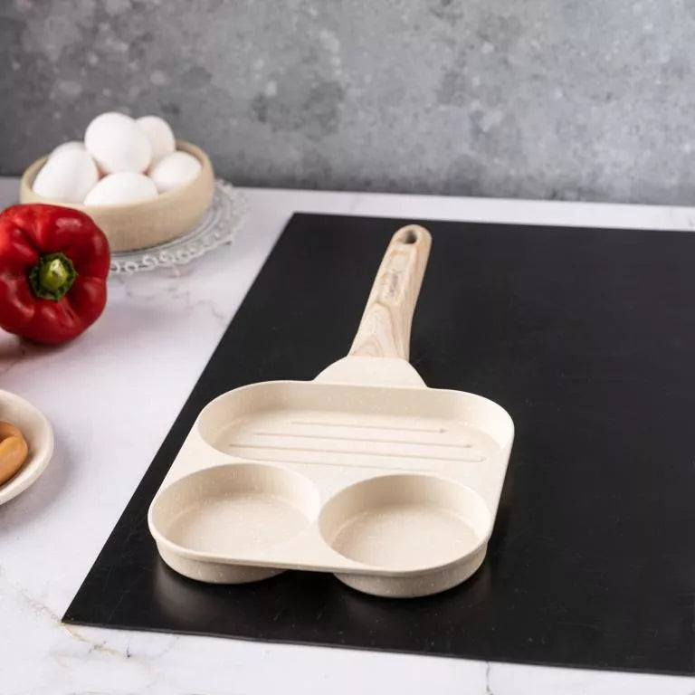 Keptuvė su neprisvylančia danga ir 3 sekcijomis KB-7818