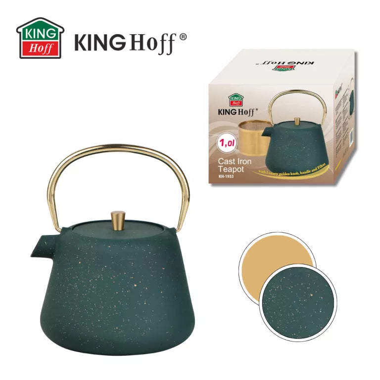 Kinghoff ketaus arbatinukas su sieteliu 1 l KH-1933