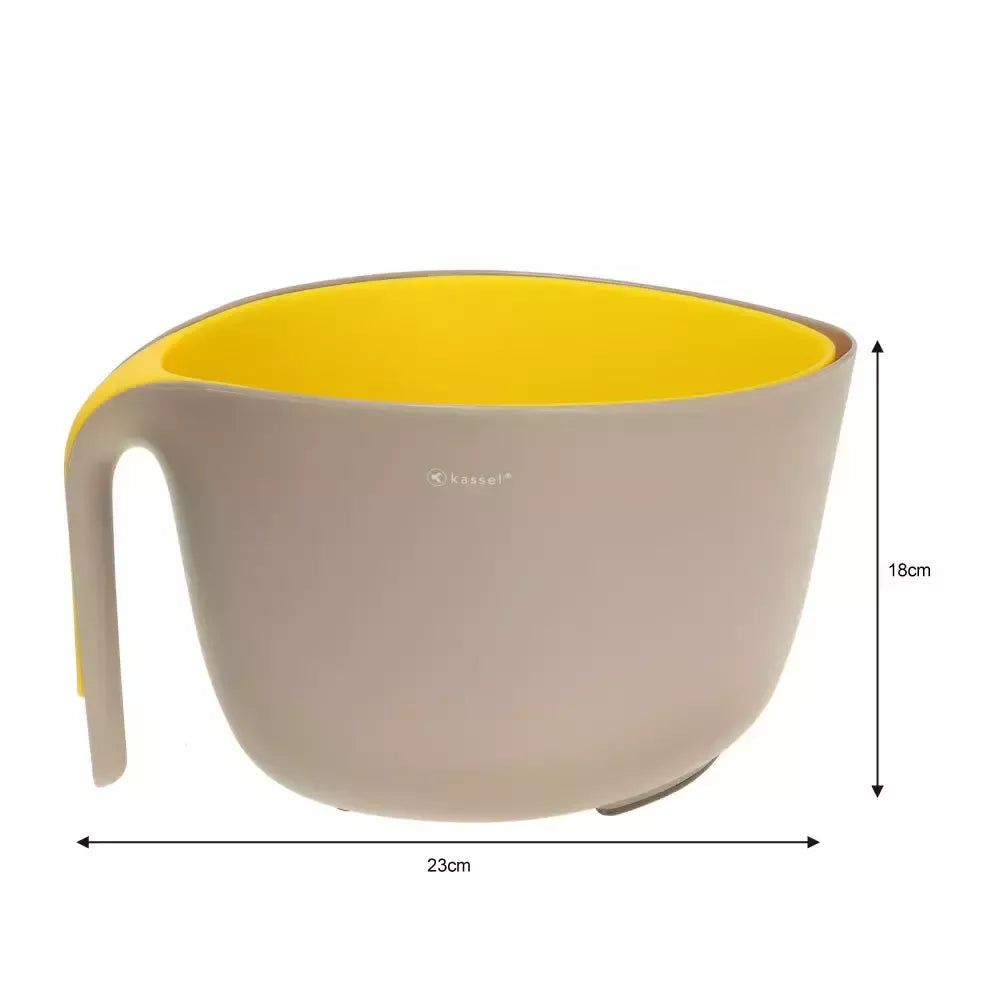 Kassel dubuo su sieteliu, 4 l, pilkas–geltonas 93702