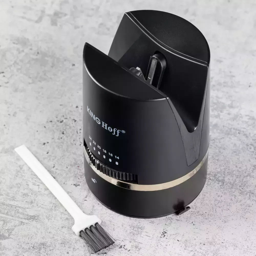 KINGHoff peilių galąstuvas, juodas KH-1675