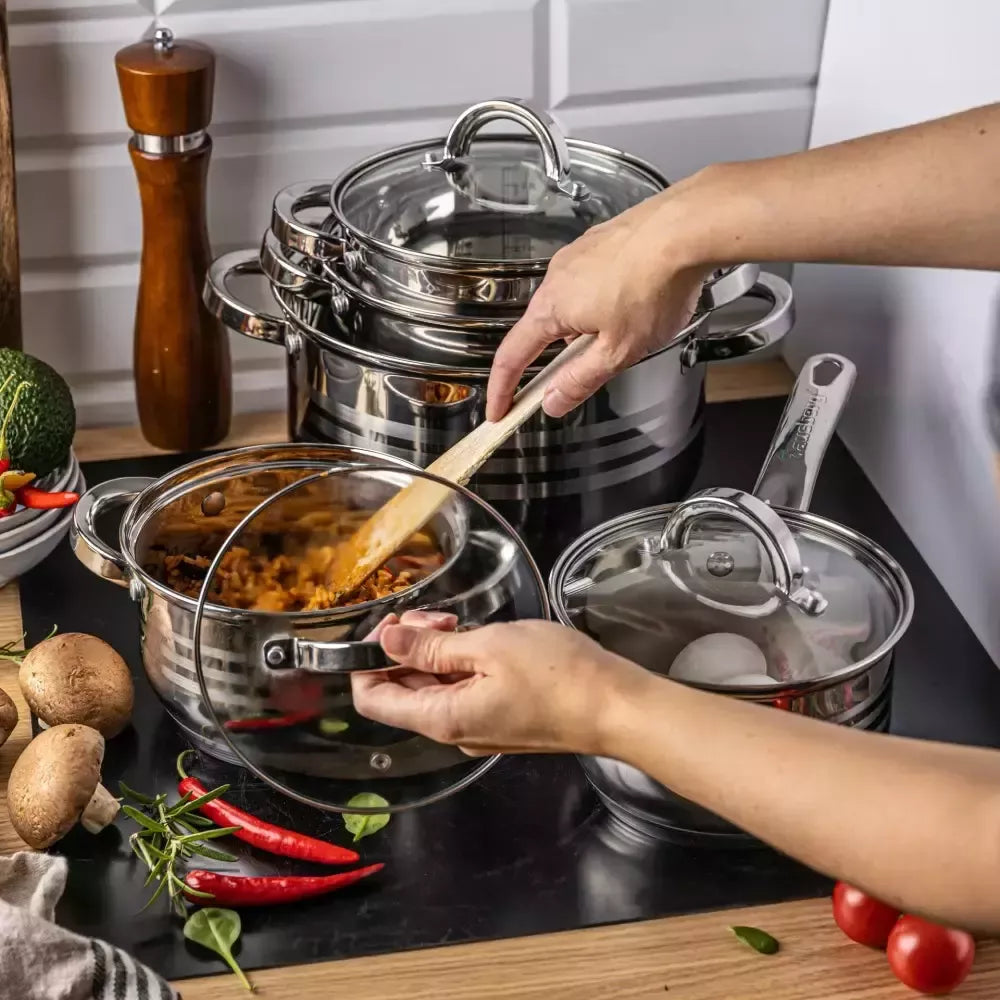 Klausberg puodų rinkinys Ø16/18/20/24/16 cm KB-7697