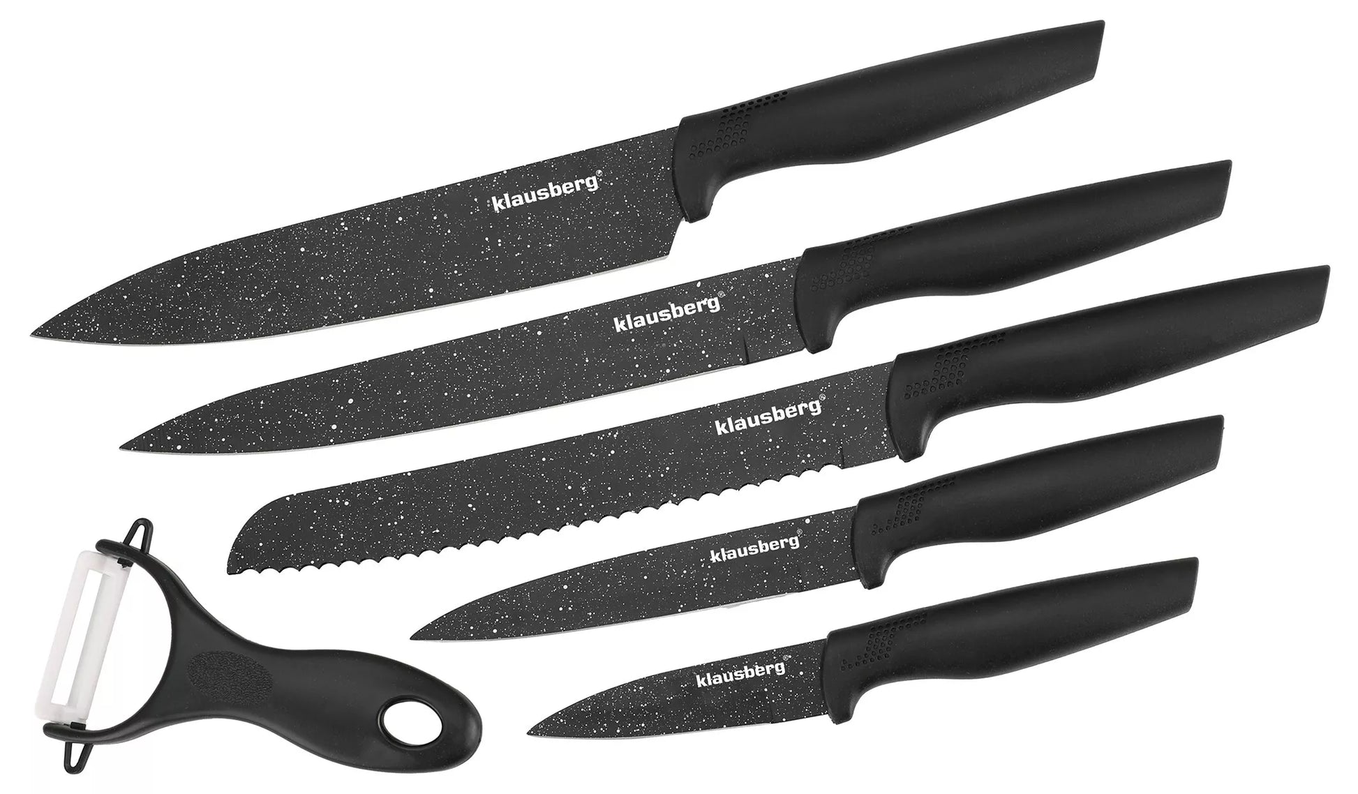 Klausberg virtuvinių peilių rinkinys, 6 dalių KB-7613