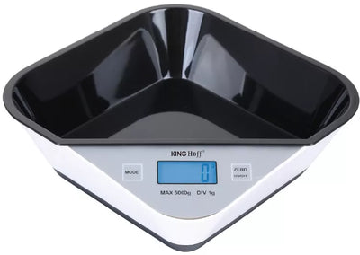 Kinghoff virtuvinės svarstyklės su dubeniu 0,8 l KH-1826