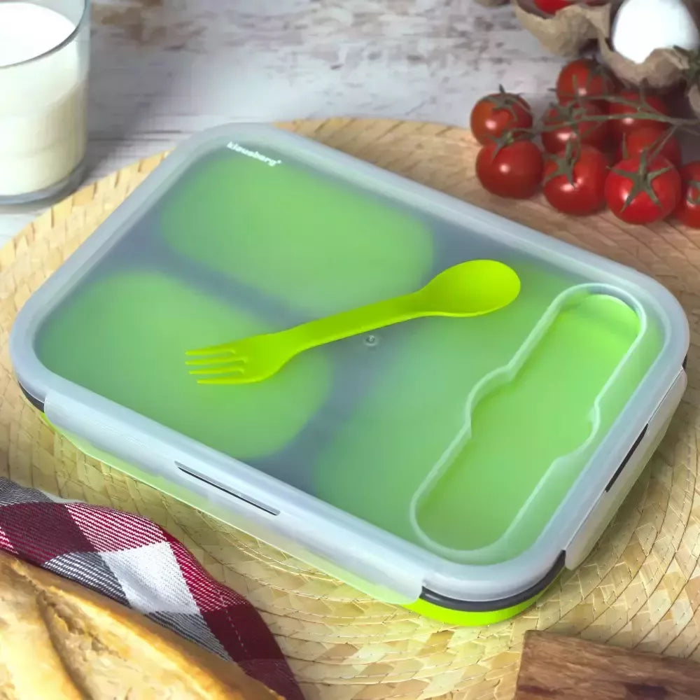 Klausberg silikoninė maisto dėžutė, įvairių spalvų, 1100 ml KB-7024