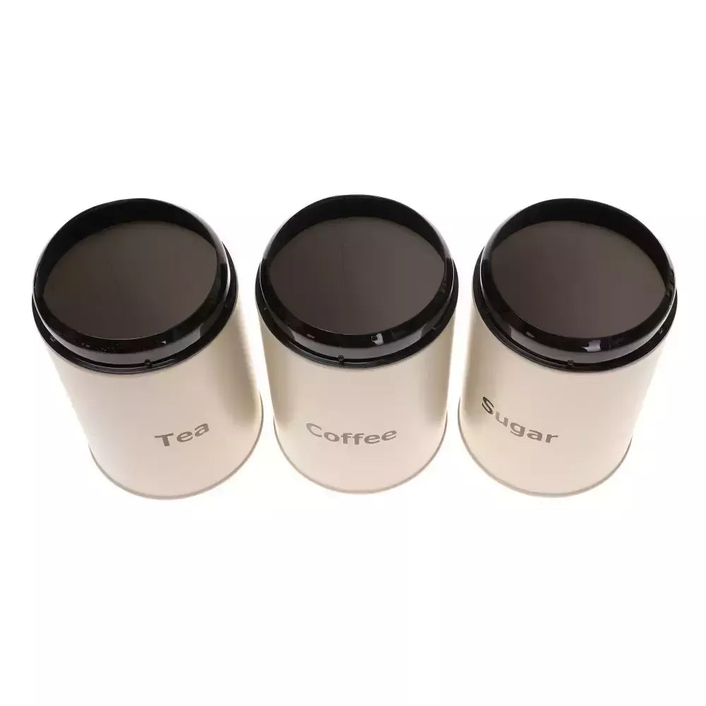 Klausberg birių produktų dėžučių rinkinys, 3 vnt., smėlio spalvos KB-7452