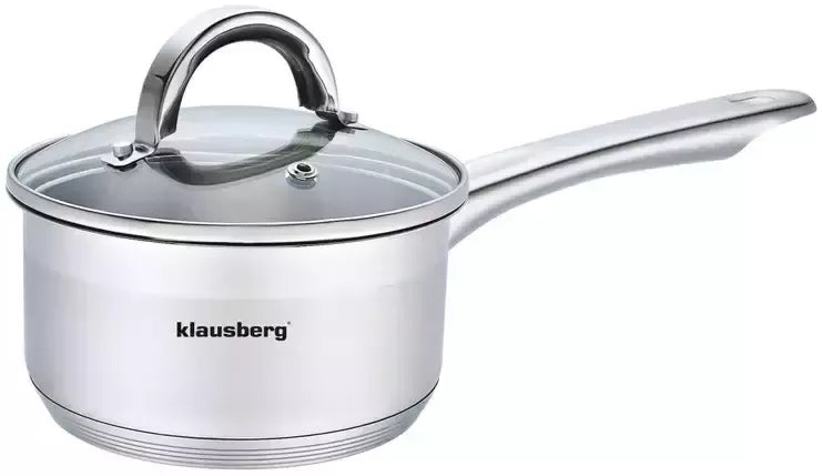 Klausberg nerūdijančio plieno puodas Ø14 cm, 1 l KB-7132