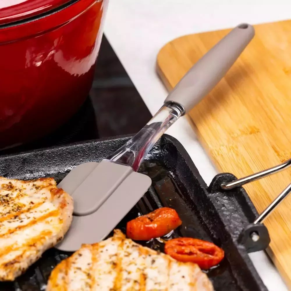 Kinghoff silikoninė mentelė, pilka 26,5 × 6 × 1,8 cm KH-1624