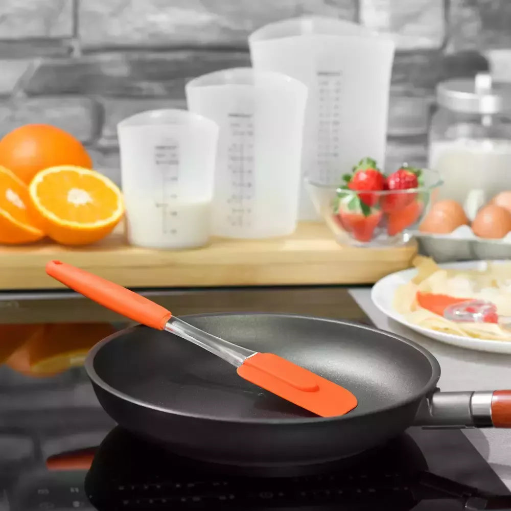 Kinghoff silikoninė mentelė, įvairių spalvų, 26,5 × 6 × 1,8 cm KH-4625