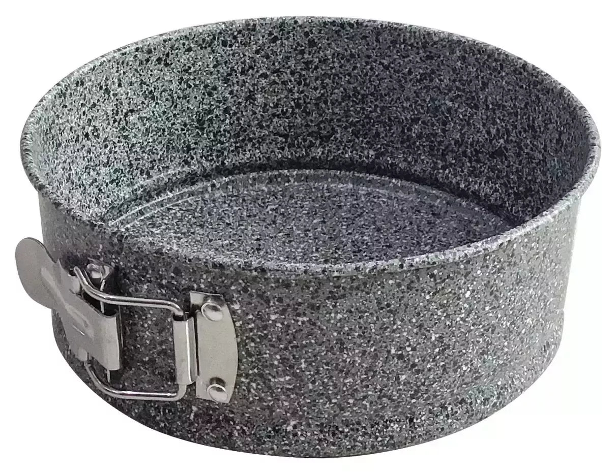 Klausberg atsegamas torto kepimo skardos forma, marmurinė pilka, Ø20 cm KB-7492